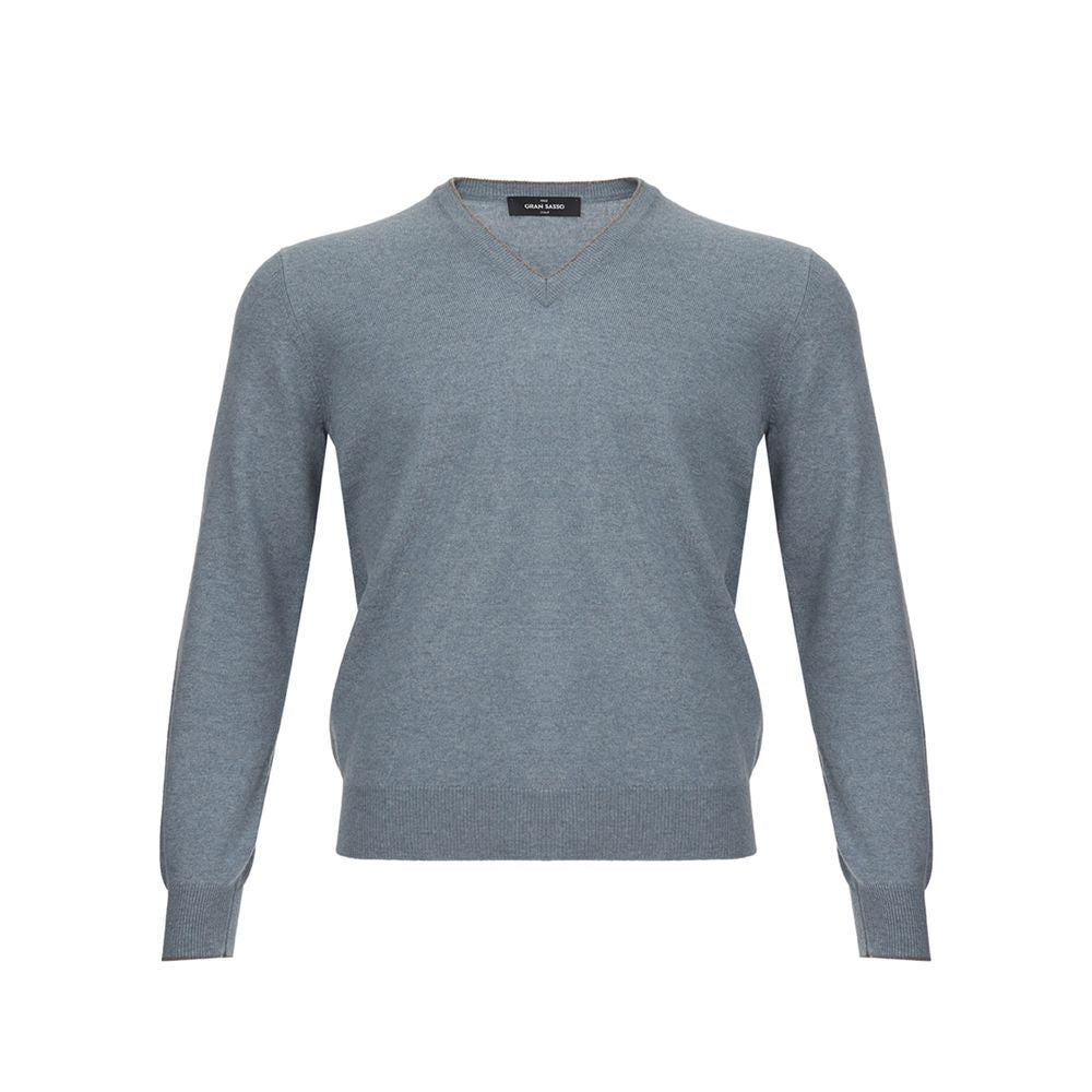 Gran Sasso Eleganter Kaschmirpullover in schickem Grau