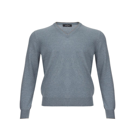 Gran Sasso Eleganter Kaschmirpullover in schickem Grau