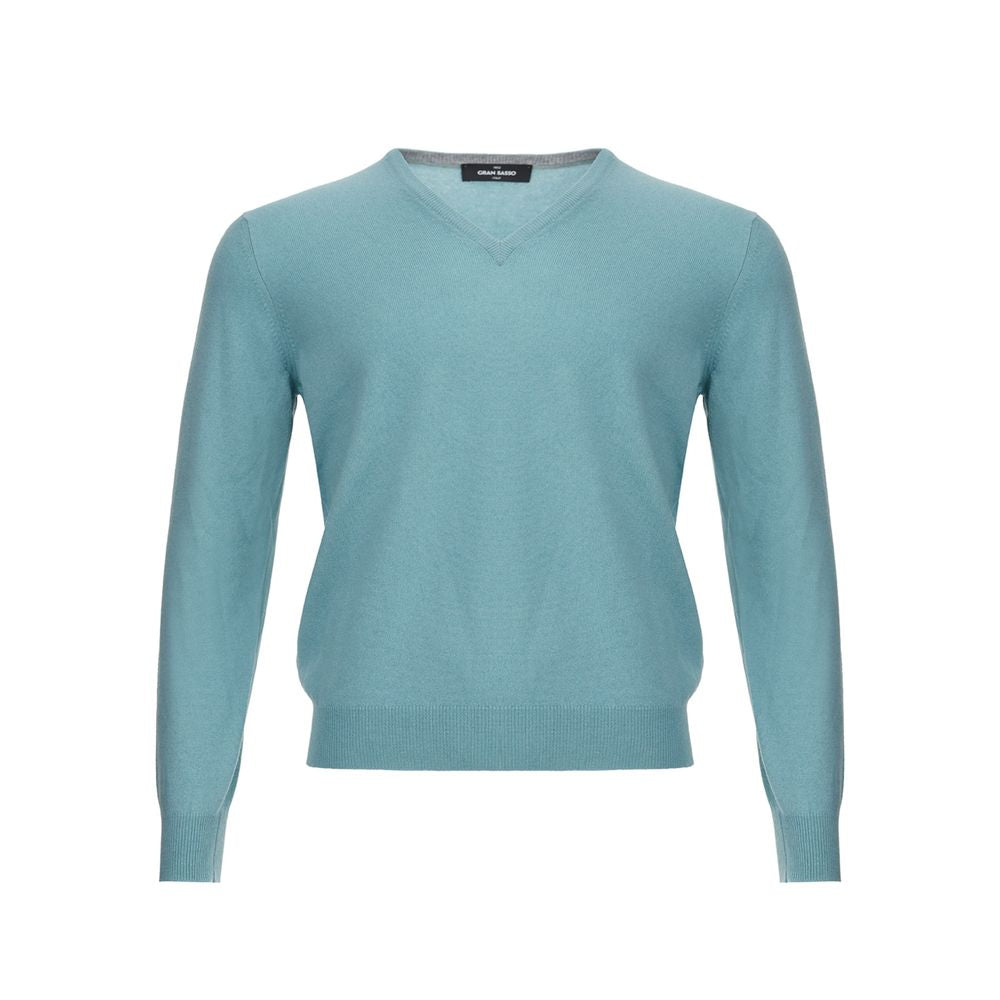 Gran Sasso Türkis Kaschmirpullover Elegance