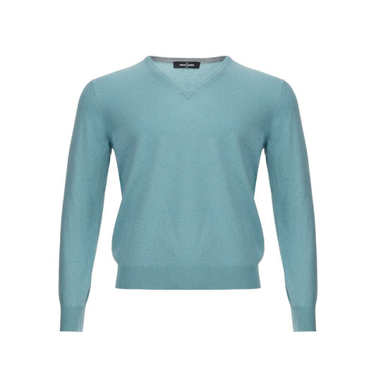 Gran Sasso Türkis Kaschmirpullover Elegance