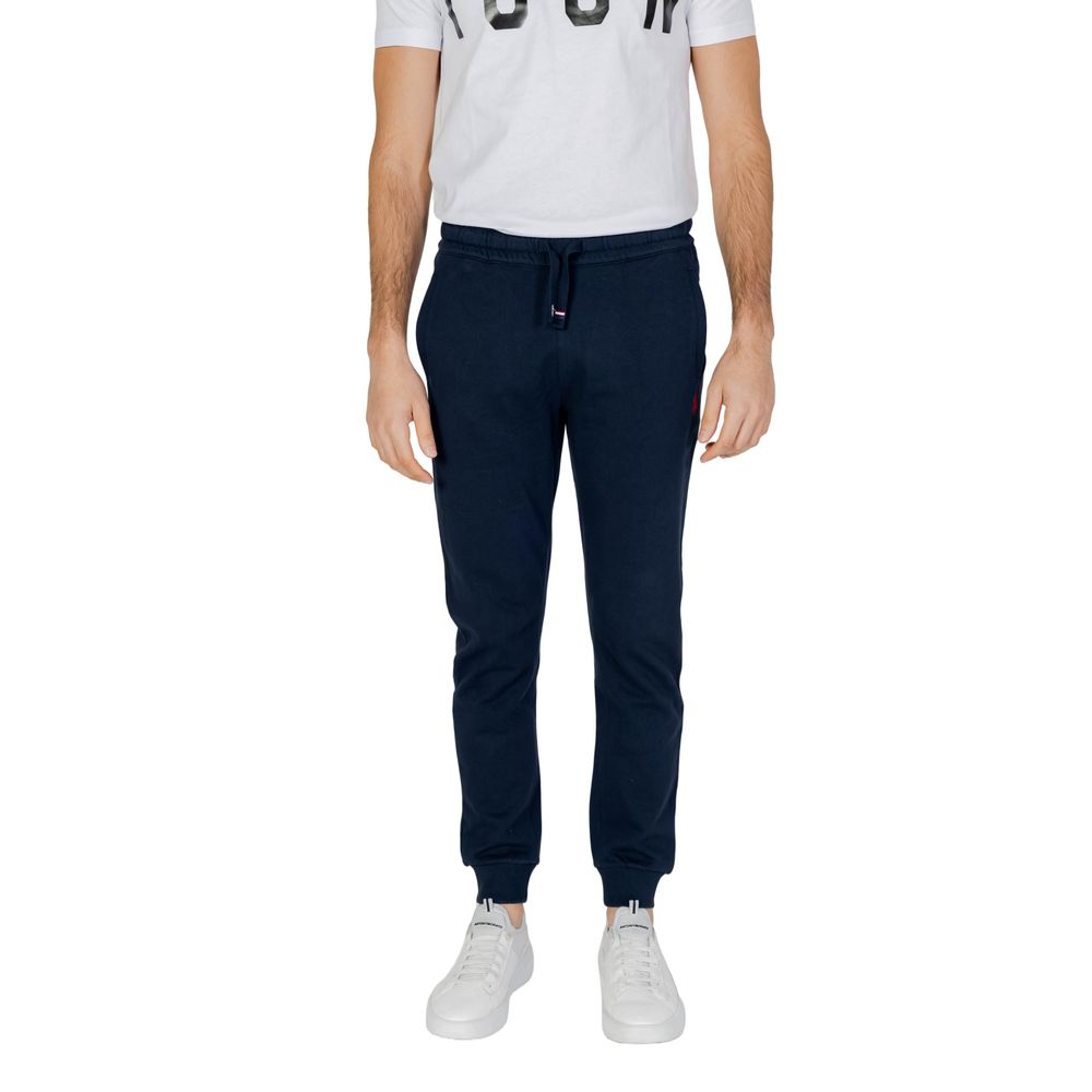 US POLO ASSN. Blaue Jogginghose aus Baumwolle