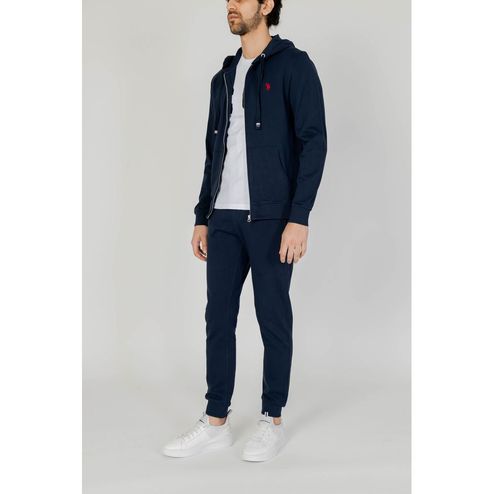 US POLO ASSN. Blaue Jogginghose aus Baumwolle