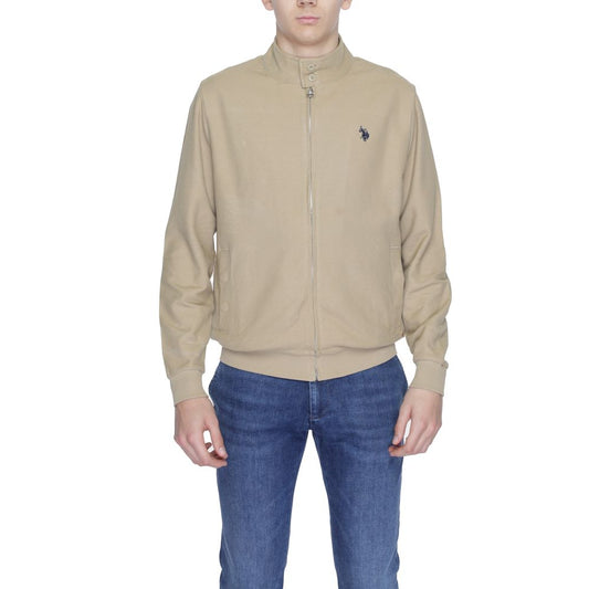 US POLO ASSN. Beige Baumwolljacken &amp; -mäntel