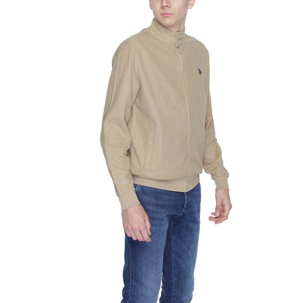 US POLO ASSN. Beige Baumwolljacken &amp; -mäntel