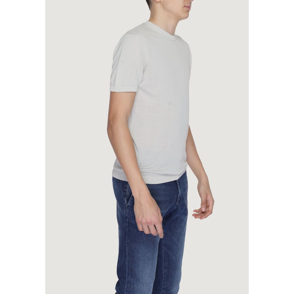 US POLO ASSN. Grauer Baumwollpullover