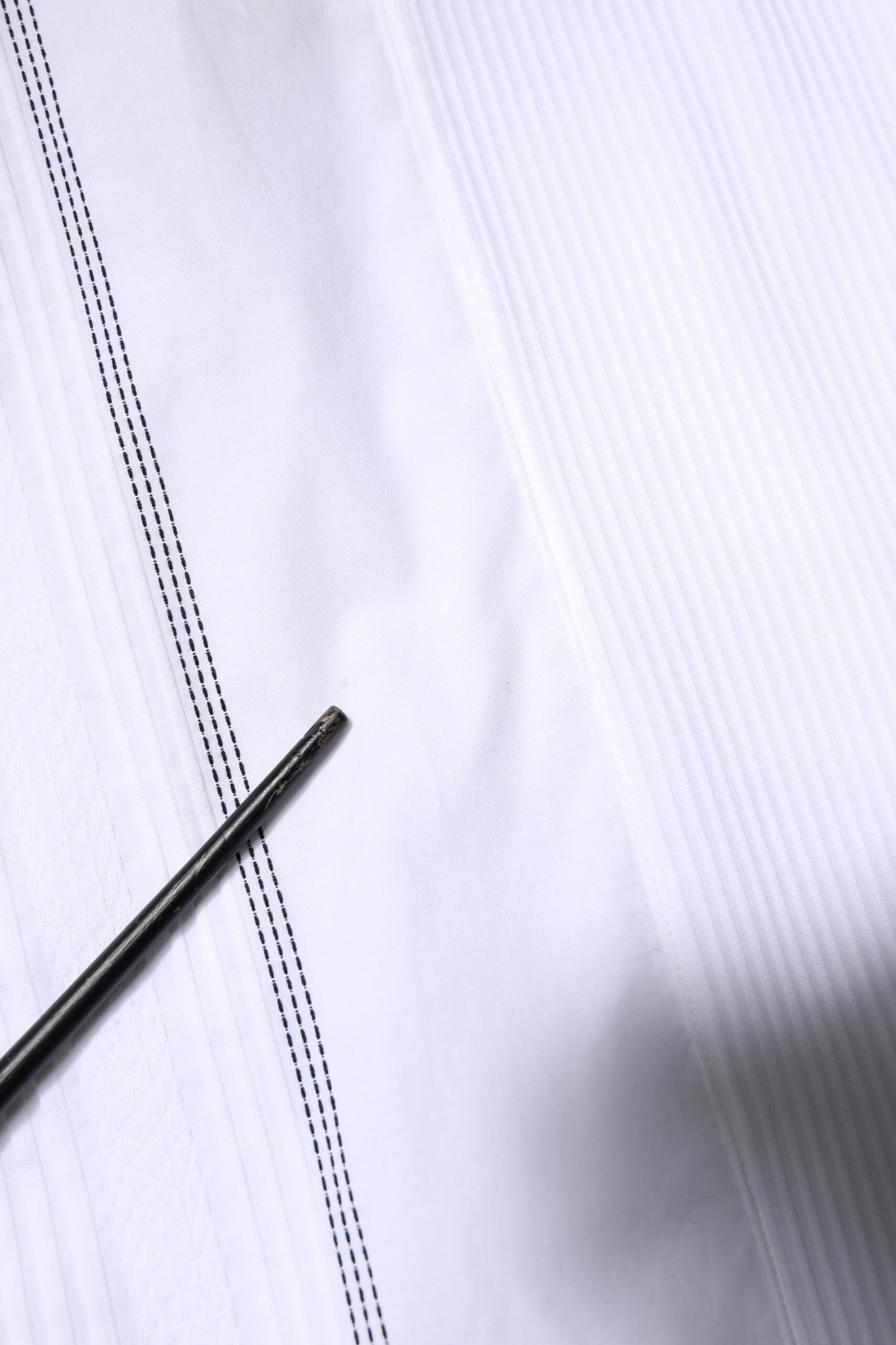 Dolce &amp; Gabbana – Weißes Baumwollhemd mit Knopfleiste und langen Ärmeln