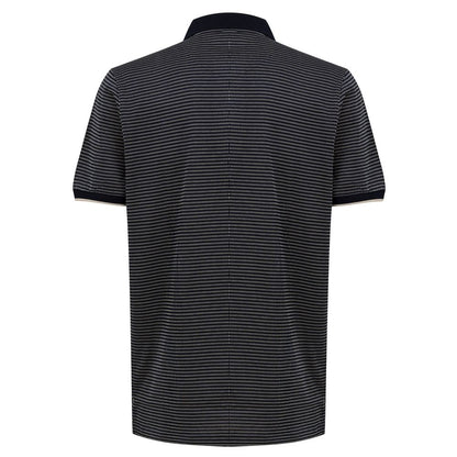 Dunhill Poloshirt aus blauer Baumwolle