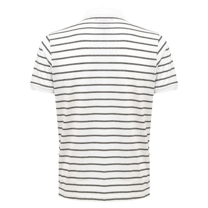 Dunhill Poloshirt aus weißer Baumwolle