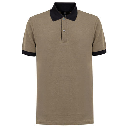Dunhill Poloshirt aus grüner Baumwolle
