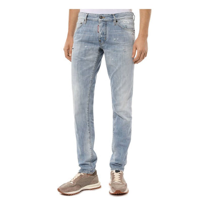 Dsquared² Blaue Baumwolljeans für Herren