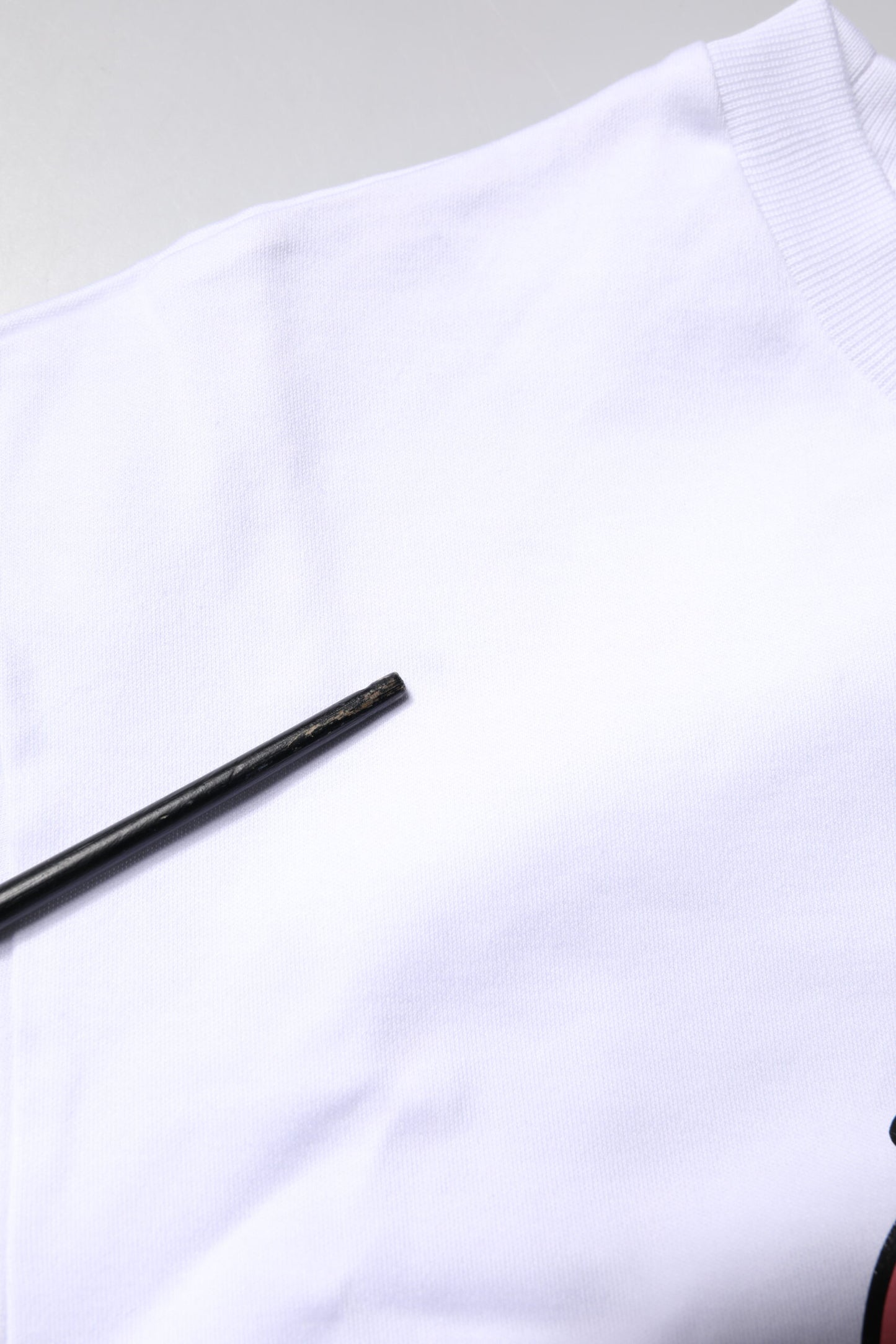 Dolce &amp; Gabbana – Weißes bedrucktes T-Shirt aus Baumwolle mit Rundhalsausschnitt