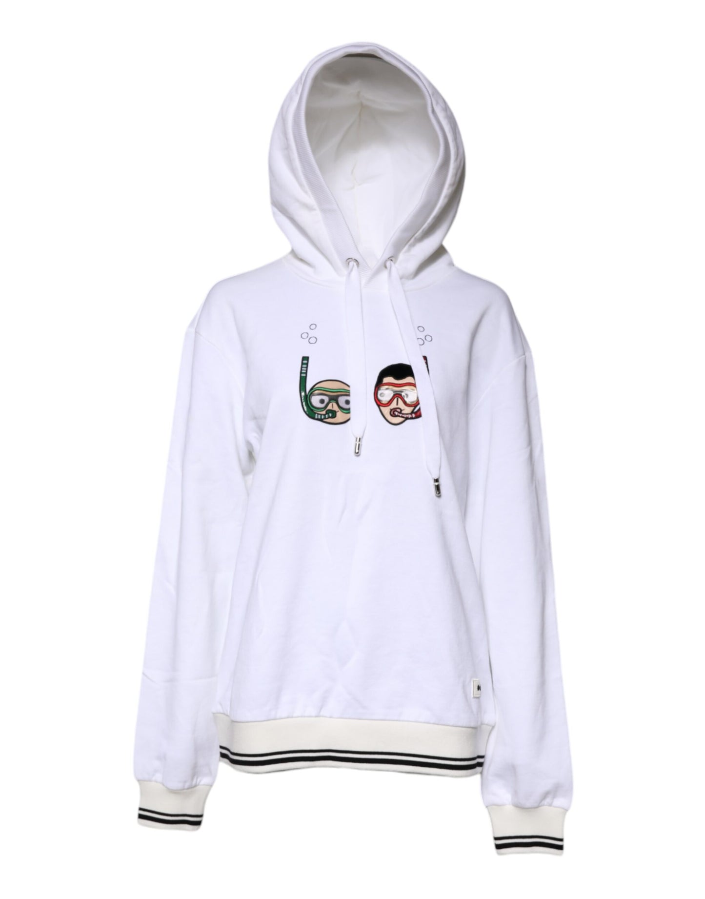 Dolce &amp; Gabbana Weißer #DGFamily Kapuzenpullover
