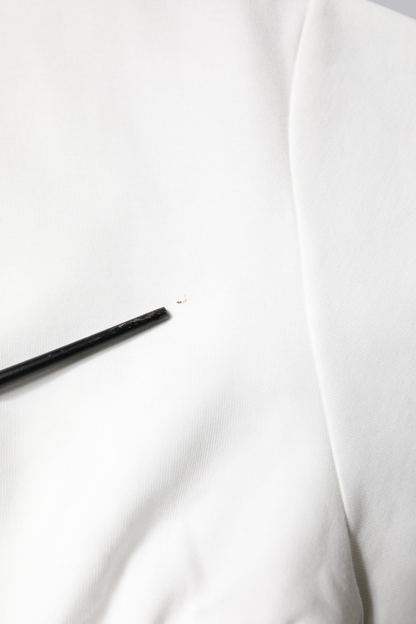 Dolce &amp; Gabbana – Blusenoberteil aus weißer Baumwollmischung mit 3/4-Ärmeln