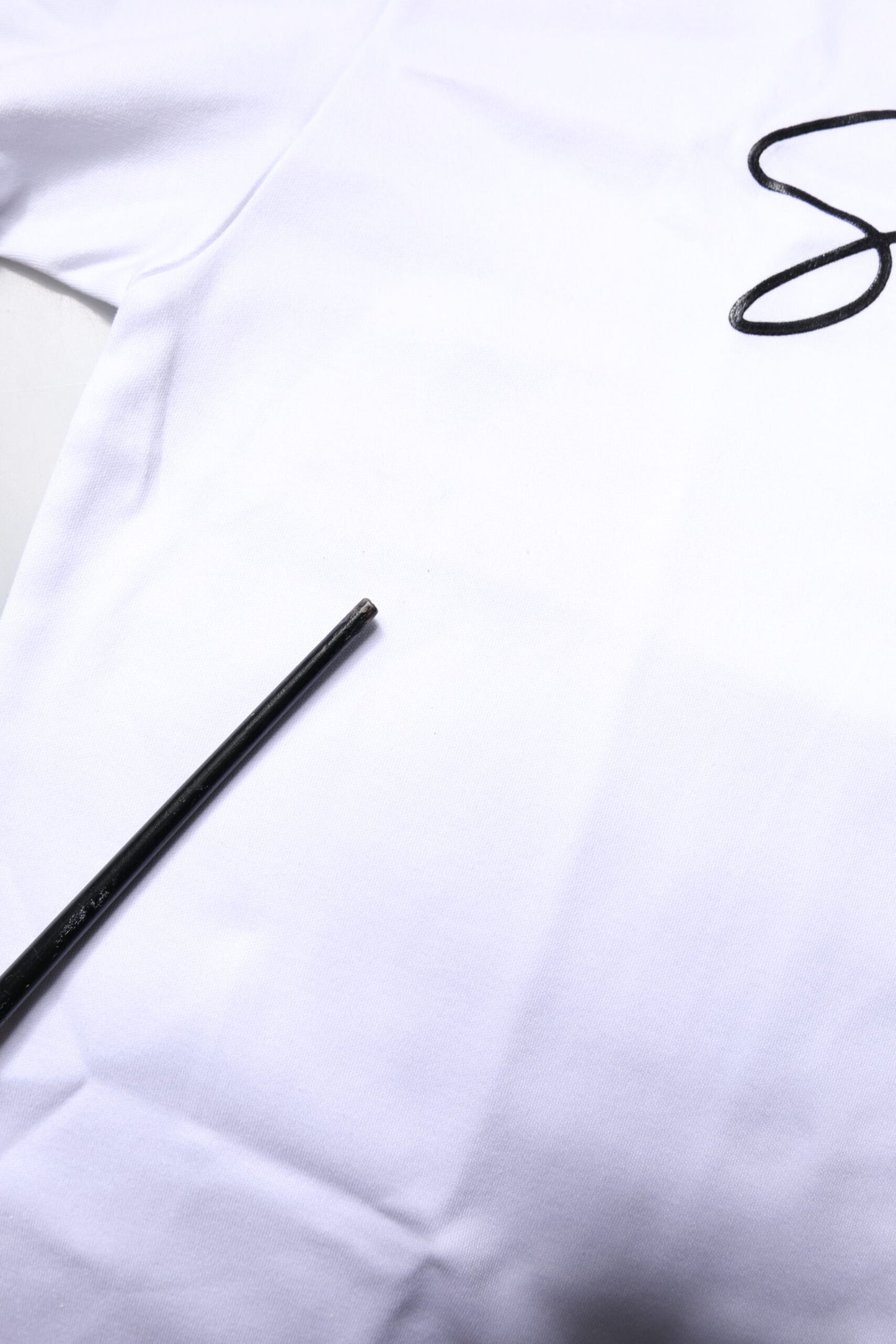 Dolce &amp; Gabbana – Weißes bedrucktes T-Shirt aus Baumwolle mit Rundhalsausschnitt