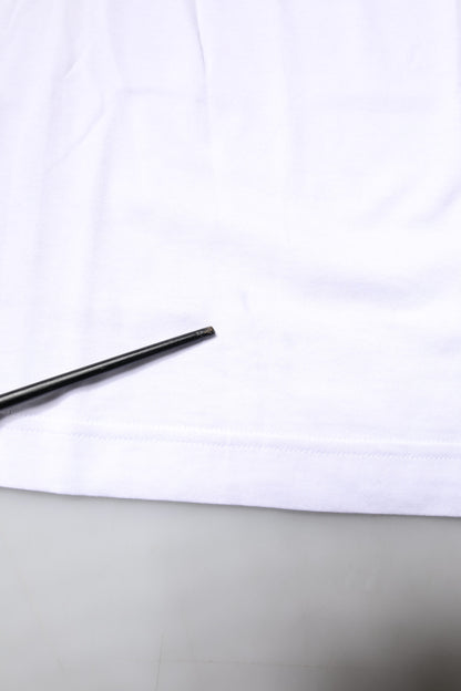 Dolce &amp; Gabbana Weißes #DGFAMILY Baumwoll-Stickerei-T-Shirt