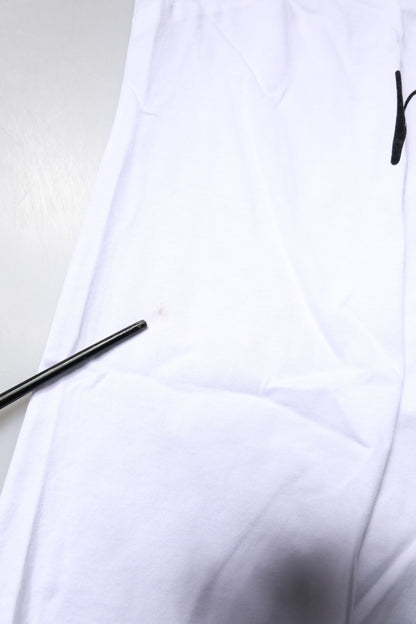 Dolce &amp; Gabbana – Weißes bedrucktes Baumwoll-T-Shirt mit Rundhalsausschnitt