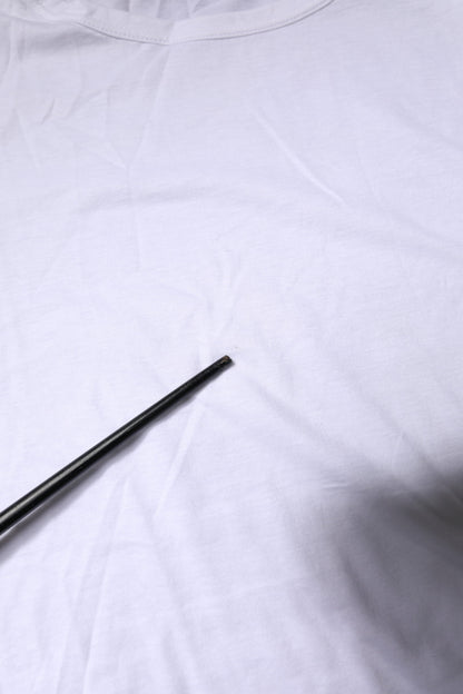 Dolce & Gabbana White Short Sleeves Round Neck Top T-shirt