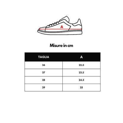 P448 Weiße Leder-Sneaker im sportlichen Stil