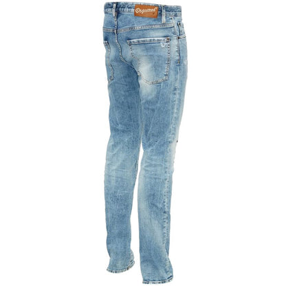 Dsquared² Herren-Jeans in Slim Fit aus blauer Baumwolle