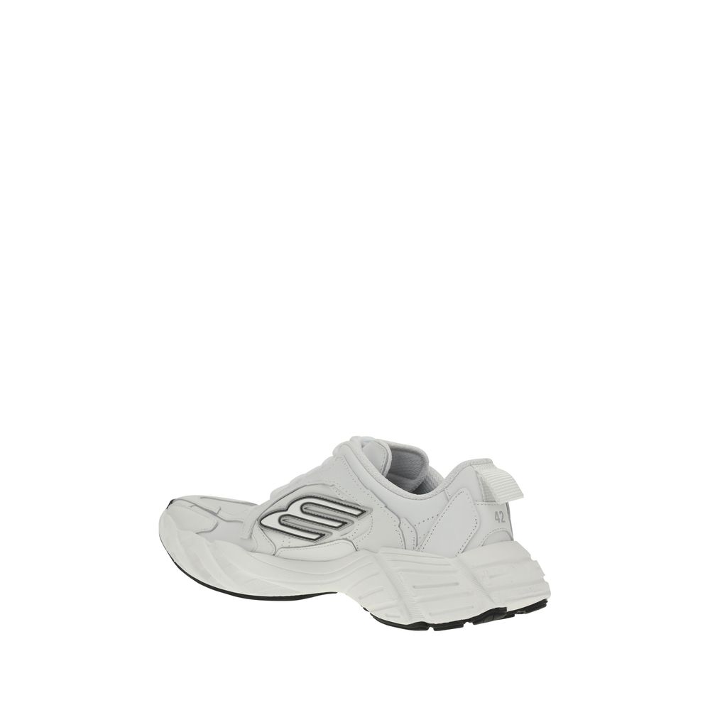 Balenciaga Sneaker aus weißem Kalbsleder, Modell Bos Taurus Athletic
