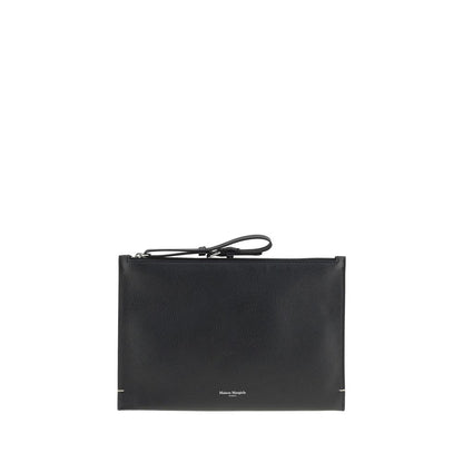 Margiela Black Calf Leather Bos Taurus Wallet