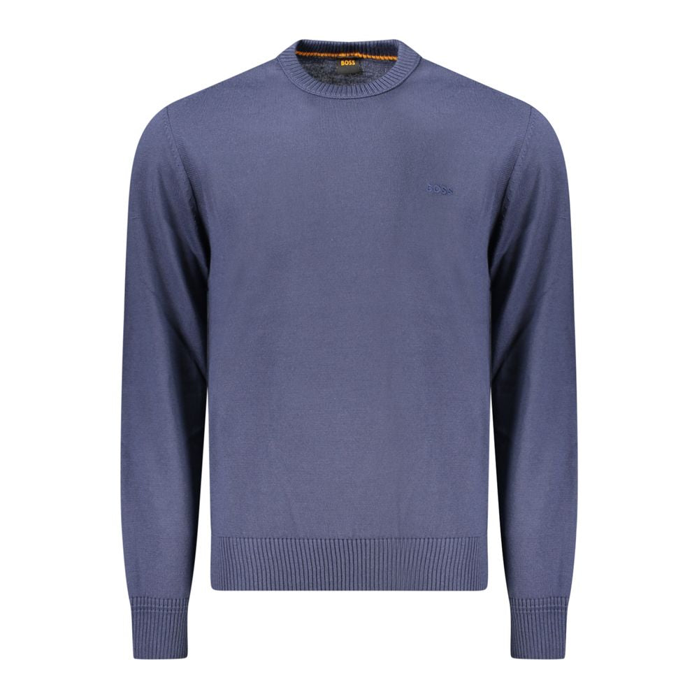 Hugo Boss Blauer Wollpullover für Herren