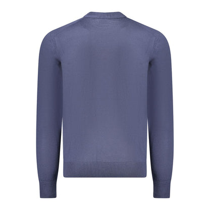 Hugo Boss Blauer Wollpullover für Herren