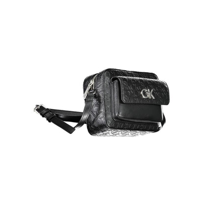 Calvin Klein Schwarze Polyester-Handtasche