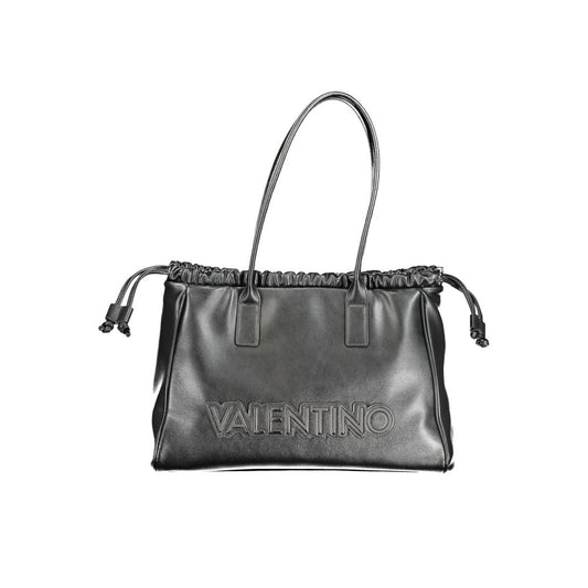 Mario Valentino Black Polyethylene Handbag