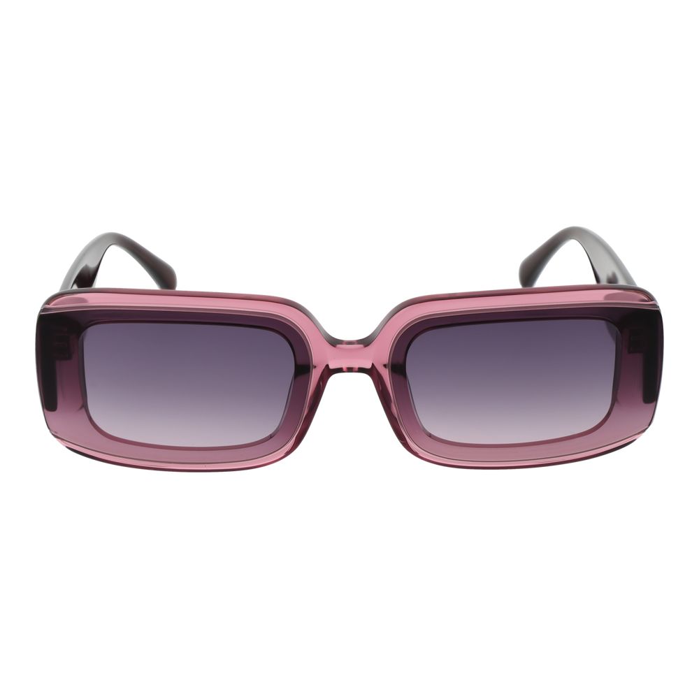 Maje Sonnenbrille aus rosa Acetat