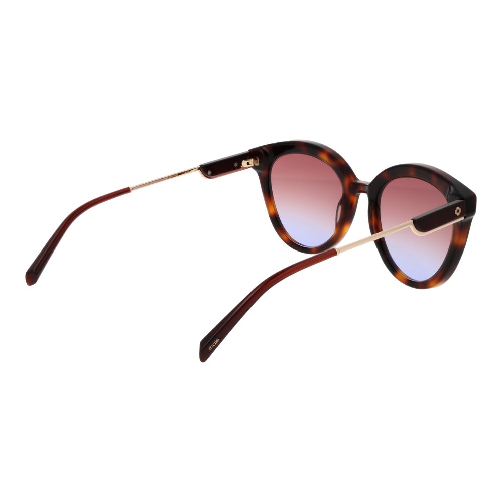 Maje Braune Acetat-Sonnenbrille
