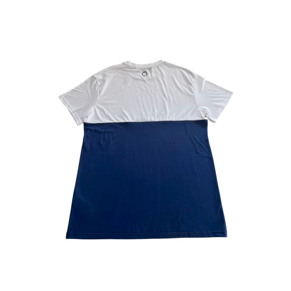 Trussardi Beachwear Blaues Polyester Herren T-Shirt
