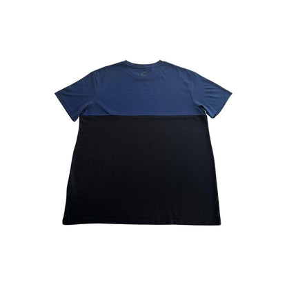 Trussardi Beachwear Blaues Herren-T-Shirt aus Baumwolle