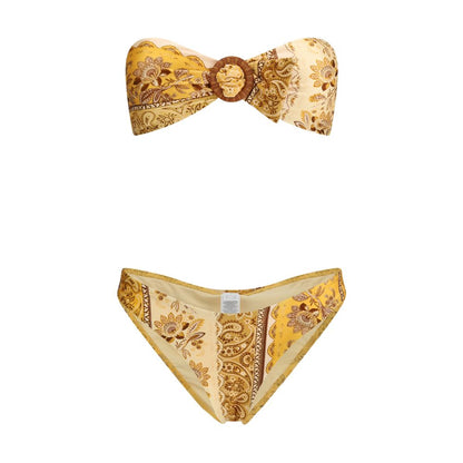 Zimmermann Gelber Lycra Bikini