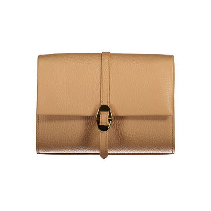 Coccinelle Braune Lederhandtasche