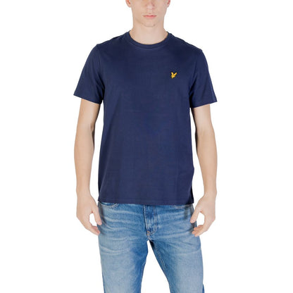 Lyle &amp; Scott – Blaues Baumwoll-T-Shirt