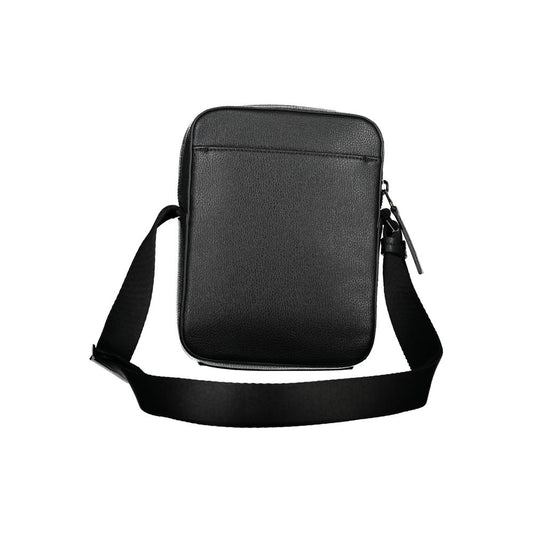 Calvin Klein – Elegante schwarze Schultertasche mit Logodetail