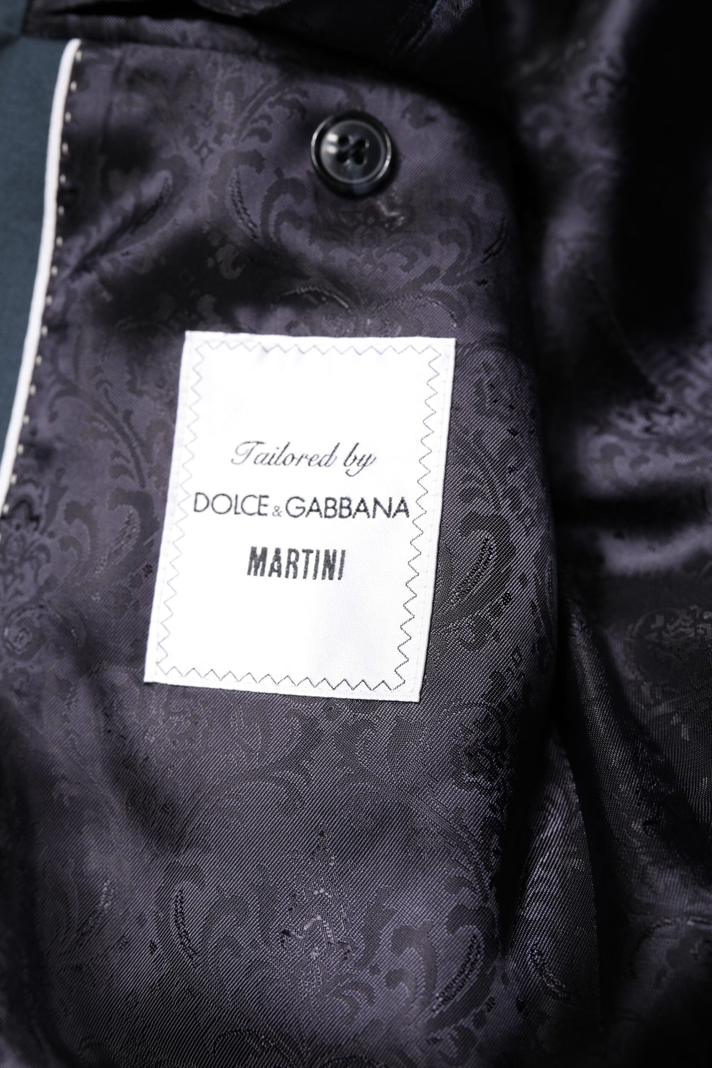 Dolce &amp; Gabbana Blauer einreihiger Herrenmantel MARTINI Blazer