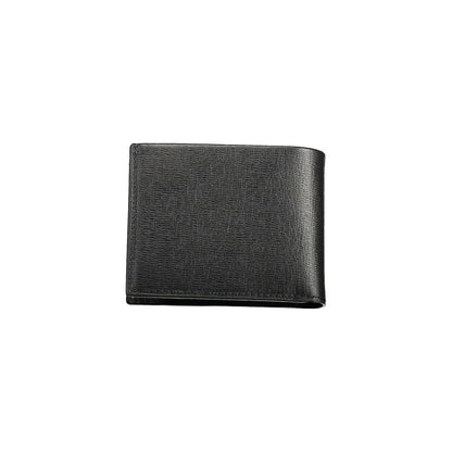 Calvin Klein Herren-Geldbörse aus Polyester, Schwarz