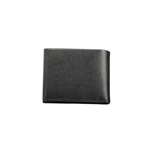 Calvin Klein Herren-Geldbörse aus Polyester, Schwarz