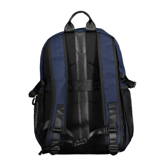 La Martina Blauer Polyester Herren Rucksack
