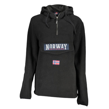 Norwegen 1963 Schwarzer Polyester-Damenpullover