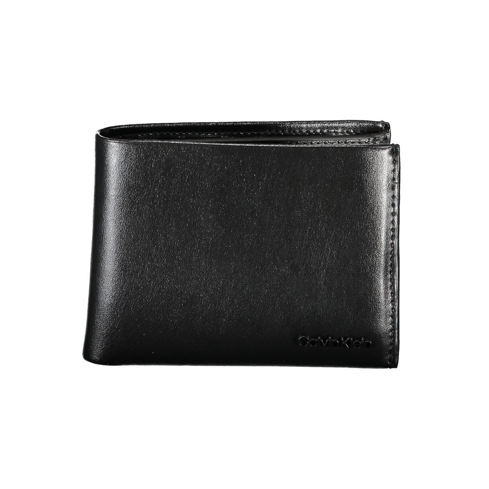 Calvin Klein Elegante Lederbrieftasche mit RFID-Block und Münzfach