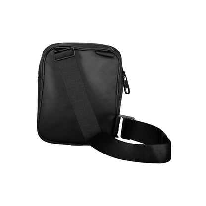 Calvin Klein – Elegante schwarze Umhängetasche mit kontrastierenden Details