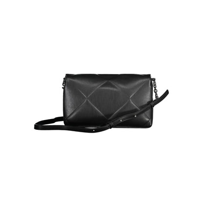 Calvin Klein Schwarze Polyester-Handtasche