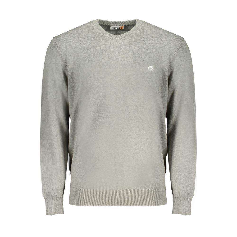 Grauer Baumwollpullover von Timberland