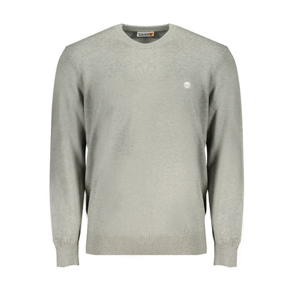 Grauer Baumwollpullover von Timberland