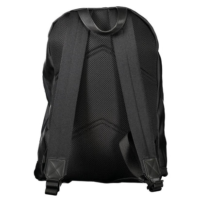 Calvin Klein Schwarzer Polyester Herren Rucksack