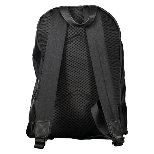 Calvin Klein Schwarzer Polyester Herren Rucksack
