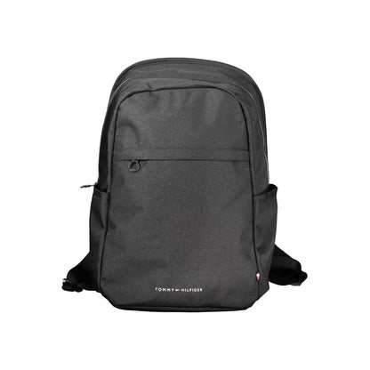 Tommy Hilfiger – Schwarzer Polyester-Rucksack